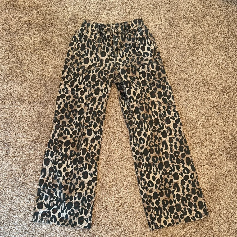 Leopard Utility Pants - Picture 1 of 4
